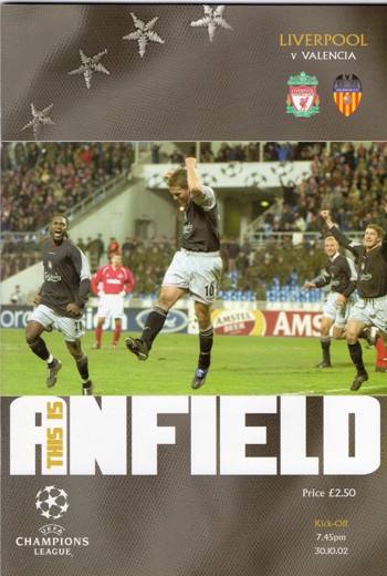 Match programme